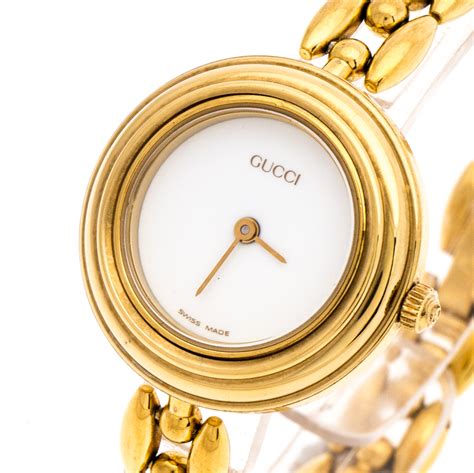 gucci ladies watch with interchangable bezels|gucci watch 11 12.2 bezel.